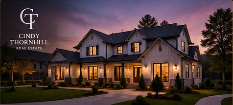 Luxury residential home at twilight